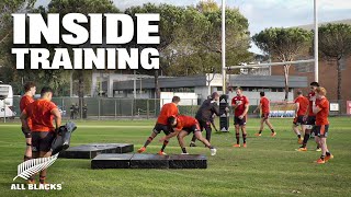 EXCLUSIVE Inside All Blacks Training Rome [upl. by Nugent703]