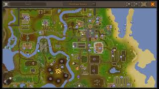 100 Hosidius Kourend Favour Clerk New Map Location OSRS [upl. by Ytoc]