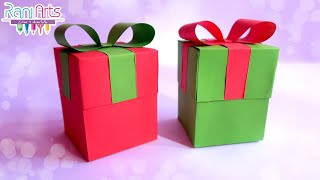 HAZ UNA CAJA DE REGALO FÁCIL  DIY  EASY GIFT BOX [upl. by Dickson]