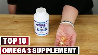 Best Omega 3 Supplement In 2024  Top 10 Omega 3 Supplements Review [upl. by Airetak]