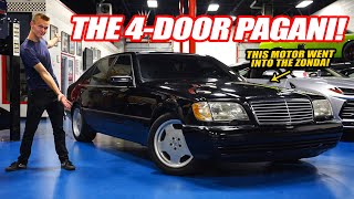 WHY THE W140 S600 WAS THE GREATEST S CLASS EVER MADE V12 PAGANI ZONDA MERCEDES [upl. by Idid]