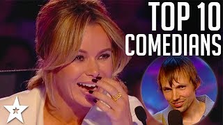 TOP 10 Funniest Comedians EVER on Britains Got Talent  Got Talent [upl. by Horbal659]