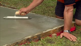 How to Lay a Concrete Pad  Mitre 10 Easy As DIY [upl. by Disharoon]