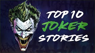 Top 10 Joker Comics [upl. by Eedrahs]