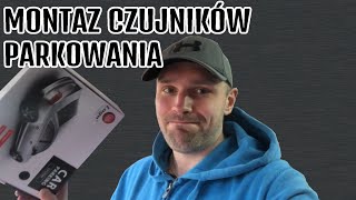 Montaż czujników parkowania z allegro jak zaoszczędzić 400 zł  DIY instalacja zrób to sam [upl. by Amoeji66]