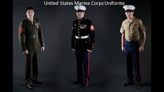 Marine Corps Uniforms [upl. by Oderf]