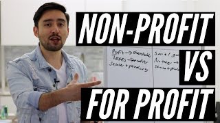 Nonprofit vs For Profit – Which Should You Start [upl. by Notyal]