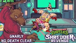 TMNT Shredders Revenge  Gnarly No Death Clear Splinter  Arcade Mode [upl. by Casavant734]