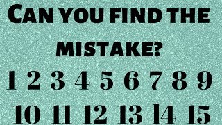 FIND THE MISTAKE IF YOU ARE GENIUS [upl. by Netloc531]