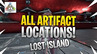 ARK Lost Island  All Artifact Locations [upl. by Ali840]