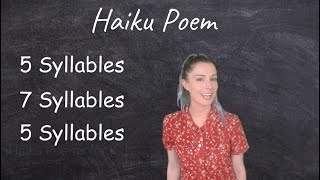 Haiku Poems for Kids [upl. by Nekcerb]