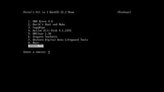 Hirens Boot Mini Windows HDD Low Level Format Tools [upl. by Anneiv]