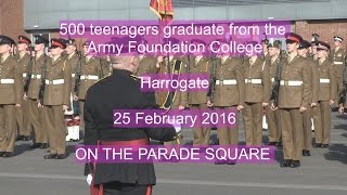 Army Foundation College young soldiers graduate [upl. by Eidnar743]