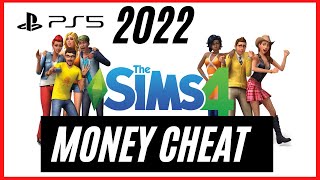 2022  Money Cheat for Sims 4 on PS5 amp PS4 [upl. by Cressi]