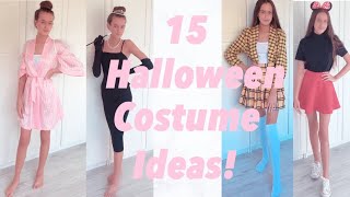 15 HALLOWEEN COSTUME IDEAS  cute amp affordable ♡ [upl. by Aisena]