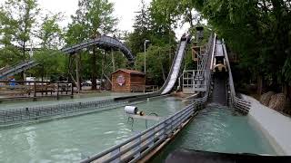 Log Flume Fights Knoebels vs Hershey [upl. by Esinet]