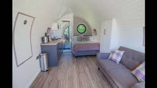 glamping pods camping slide show [upl. by Kcirredal]