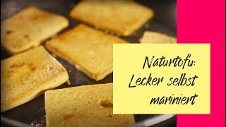 Naturtofu lecker zubereiten  Love Veg [upl. by Lamrouex]