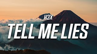 H3x  Tell Me Lies Lyrics feat CRONIN [upl. by Akemor]