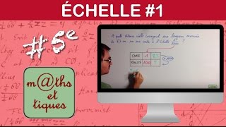 Utiliser une échelle  Cinquième [upl. by Sherard]