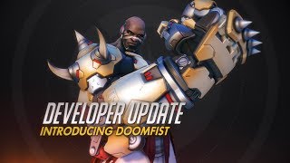 Developer Update  Introducing Doomfist  Overwatch [upl. by Dnomra]