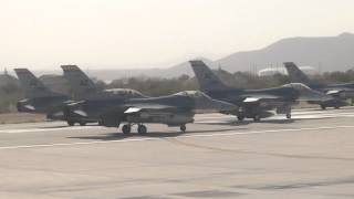 F16 Fighters Interupt Our Flight [upl. by Rickie]