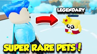 I Caught INSANELY RARE SHINY AND LEGENDARY PETS in Pet Catchers [upl. by Weihs179]