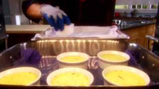 Altons Creme Brulee HowTo  Food Network [upl. by Namurt828]