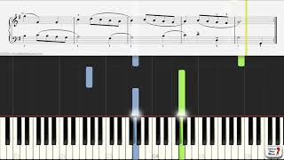 Minuet in G  Johann Sebastian Bach  Piano Practice Video [upl. by Syst]