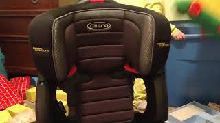 How To Adjust amp Install The Straps On Graco Nautilus 65 3in1 Booster Seat new design [upl. by Laban303]