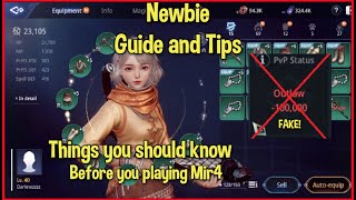 Mir4 Newbie Tips and Guide  Tagalog [upl. by Cressi340]