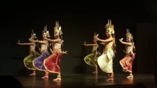 Traditional Khmer Dance  Apsara 7th Century [upl. by Karita]