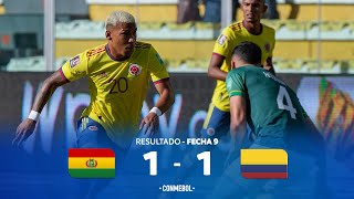 Eliminatorias Sudamericanas  Bolivia 11 Colombia  Fecha 9 [upl. by Gwendolen685]