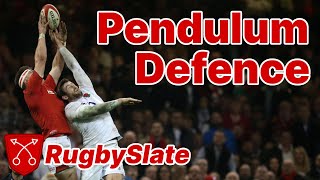 Pendulum Defence  How to Defend Against Kicks in Rugby  RugbySlate [upl. by Takashi]