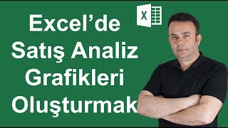 Excel Excel Satış Analiz Grafikleri Oluşturma Excel Satış Tabloları  065video  Ömer BAĞCI [upl. by Ahsakat143]