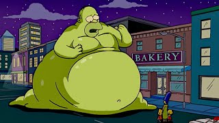 Meet Gelatinous Homer Blob Homer TS S18E04 [upl. by Adriell684]