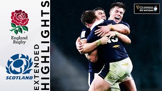 England v Scotland  EXTENDED Highlights  Historic Scotland Victory  Guinness Six Nations 2021 [upl. by Balfour]