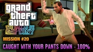 GTA The Ballad of Gay Tony  Mission 20  Caught with your Pants Down 100 1080p [upl. by Mirabella]