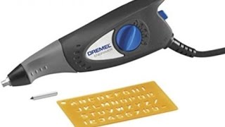 How To Use The Dremel Engraver [upl. by Eiuqnom]