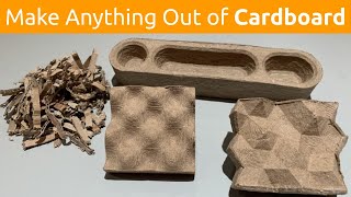 Recycle Cardboard into Anything with 3D Printing [upl. by Neelyad]