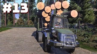 Lumberjacks Dynasty Gameplay Part 13  Log Transporter amp New Forest [upl. by Nnateragram]