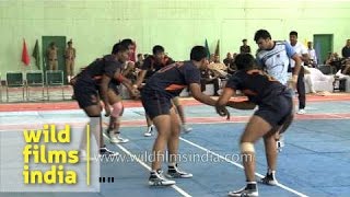 Kabaddi  a traditional game from India [upl. by Alocin128]