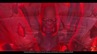 Garrosh Hellscream Cutscene  Chains of Domination [upl. by Anor]