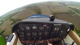 Full Length Flight  Touch amp Goes  Cessna 172 Skyhawk [upl. by Tony]