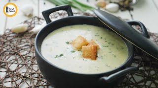 Garlic Soup  Winter Special Recipe By Food Fusion [upl. by Wadesworth833]