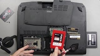 How To Upgrade the ASUS G750 Ram and Hard Drive to SSD Tutorial [upl. by Sherye836]