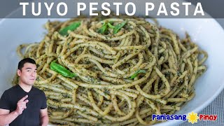 Tuyo Pesto Pasta [upl. by Crescin8]