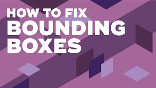 How to fix bounding boxes in Adobe illustrator [upl. by Oatis]