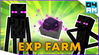 VERY EASY Enderman XP Farm  Ender Pearl Farm Tutorial  Minecraft 1171 Material Friendly 2021 [upl. by Carlita125]