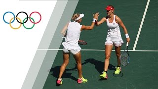 Rio Replay Womens Tennis Doubles Final Match [upl. by Nyral]